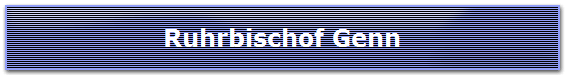 Ruhrbischof Genn