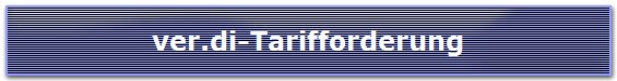 ver.di-Tarifforderung